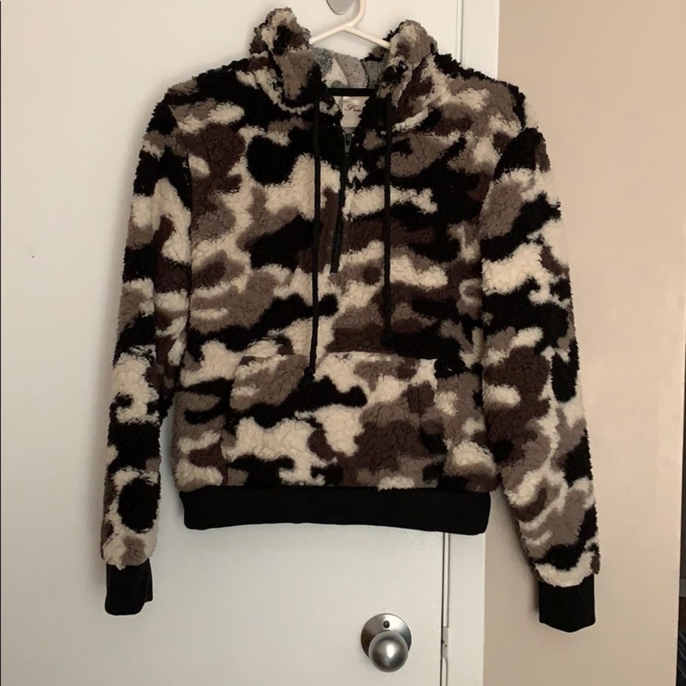 Furry hoodie